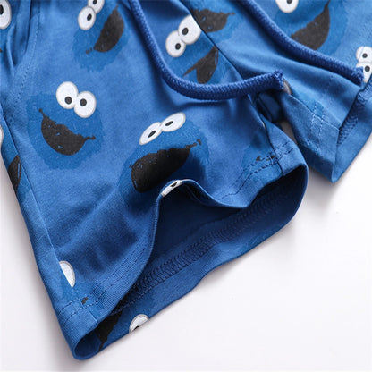 Cartoon Animals Print Children's Shorts Boys