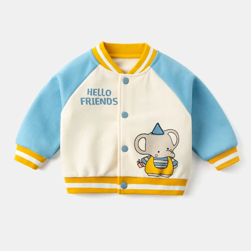 Boys And Girls' Cartoon Cotton Jacket | Spring & Autumn