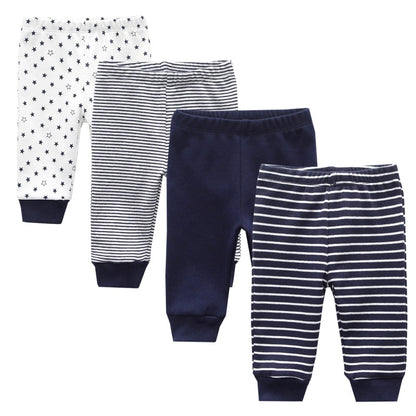 Autumn Baby Boy Girl Leggings Pants 4-Pack Set