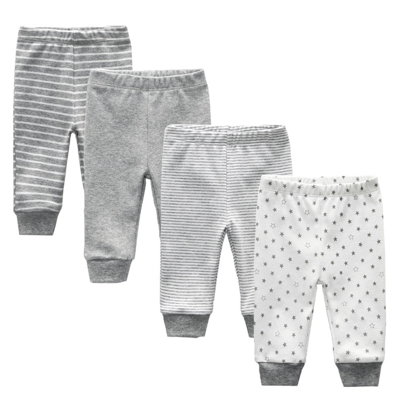 Autumn Baby Boy Girl Leggings Pants 4-Pack Set