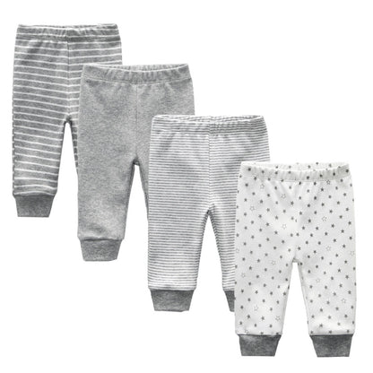 Autumn Baby Boy Girl Leggings Pants 4-Pack Set