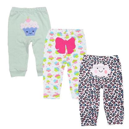 Autumn Baby Boy Girl Leggings Pants 4-Pack Set