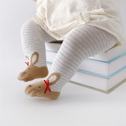 Baby Girl Knitted Stocking 4Pair Set Leggings Socks