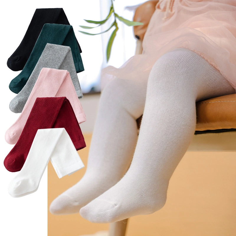 High Waist Baby Girl Tights - Cute & Comfy Leggings