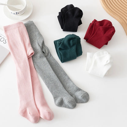 High Waist Baby Girl Tights - Cute & Comfy Leggings
