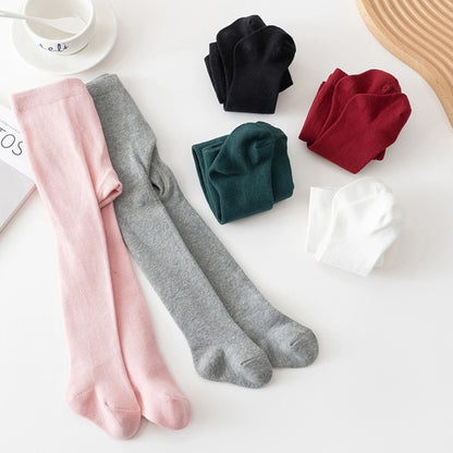 Baby Girls Pantyhose Newborn Solid Color Stockings Pants