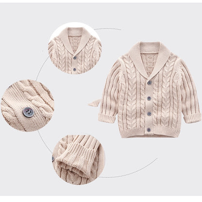 2024 Kids Jacket Handsome Baby Boys Girls Sweaters
