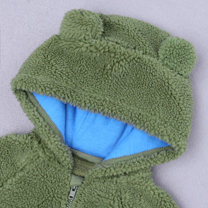 Newborn Winter Hoodie Sweatshirt Jacket Boy Girl