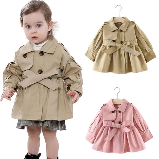 Korean Style Kids Spring Windbreaker Jacket