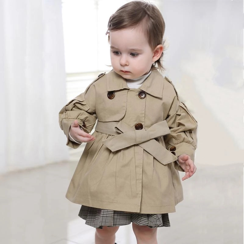 Korean Style Kids Spring Windbreaker Jacket