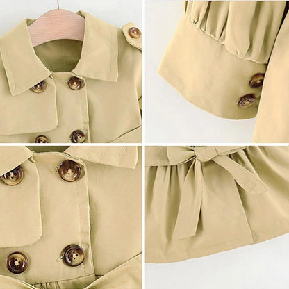 Korean Style Kids Spring Windbreaker Jacket