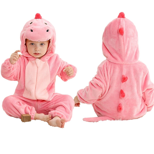 Pink Dinosaur Halloween Baby Rompers Costume