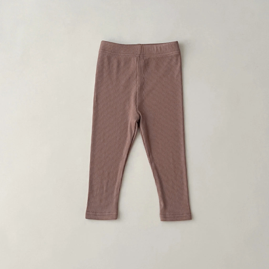 Autumn Kids Girls Ribbed Leggings & Striped Pants