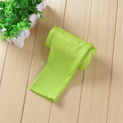 Girls Candy Color Skinny Pants Leggings