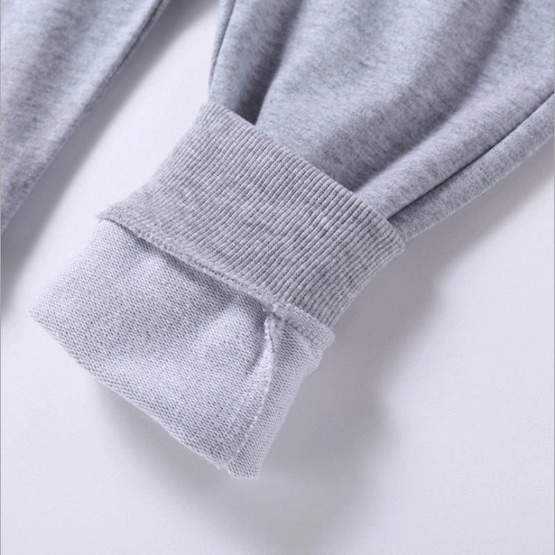 Solid Cotton Kids Boys Sport Pants Joggers