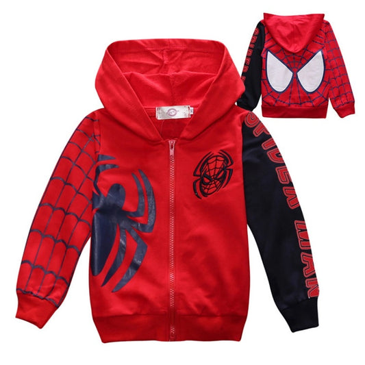 Marvel Spiderman Kids Hooded Jacket