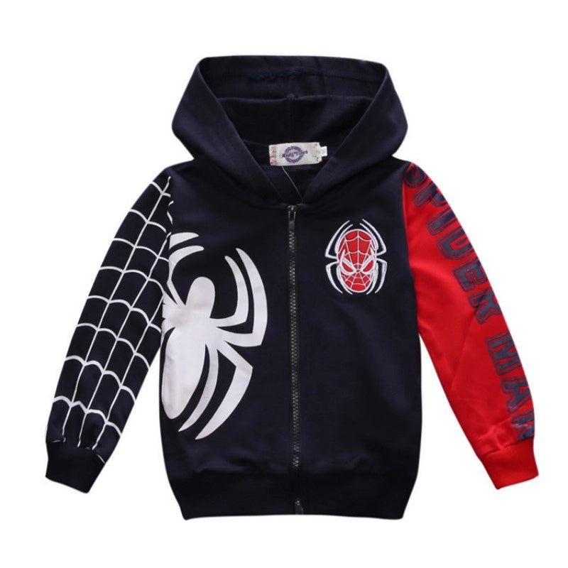 Marvel Spiderman Kids Hooded Jacket