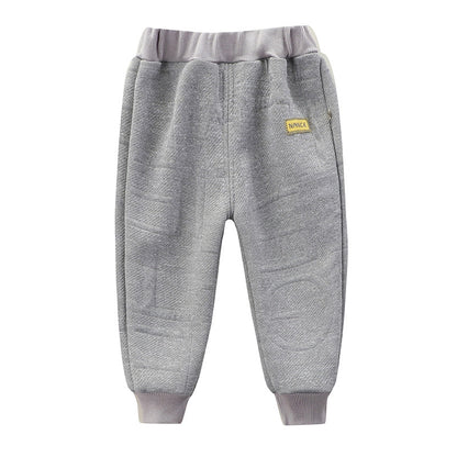 Thick Winter Sweatpants for Kids Boys
