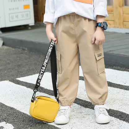 Boys Cargo Pant with Multi Pockets - Streetwear