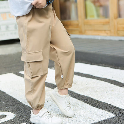 Boys Cargo Pant with Multi Pockets - Streetwear
