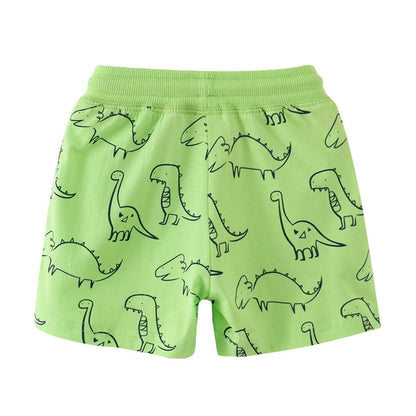 Jumping Meters Children's Dinosaur Print Shorts