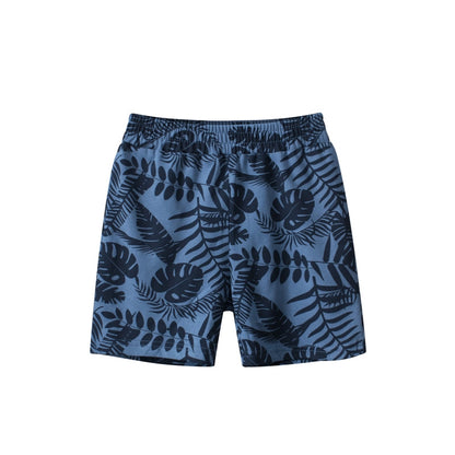 Boys' Beach Set - Coconut Tree Print T-Shirt + Shorts