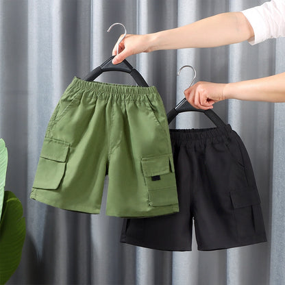 Comfortable Summer Cargo Shorts for Boys