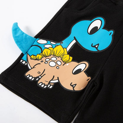 Cute Dinosaur Cartoon Shorts for Boys