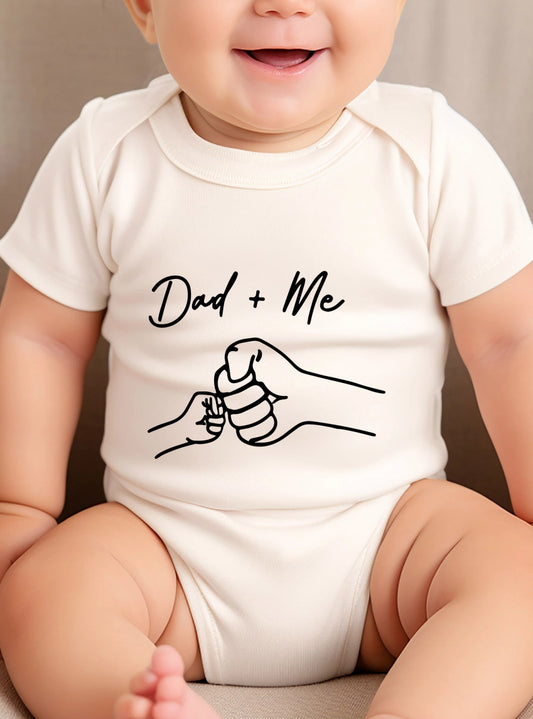 Trendy Dad and Me Rompers - Short Sleeve Jumpsuit