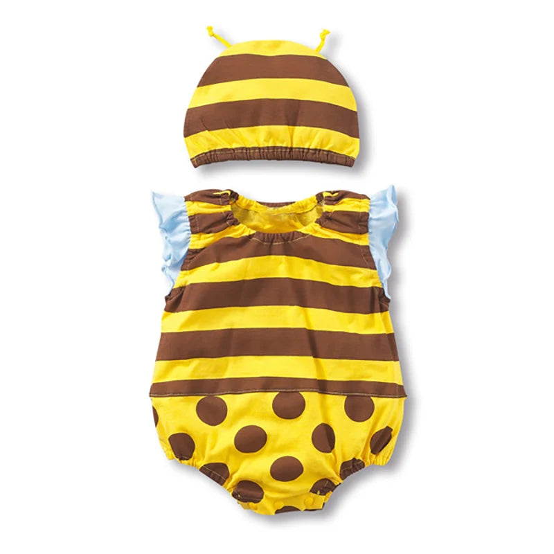 Newborn Baby Romper Set + Hat