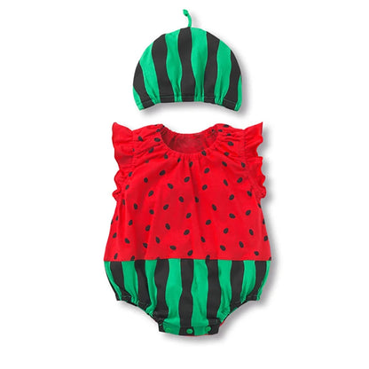 Newborn Baby Romper Set + Hat