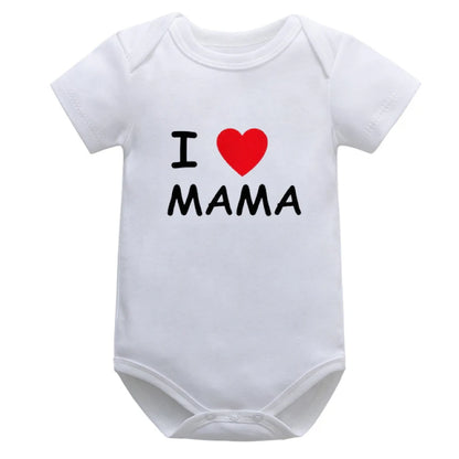 I Love Mom & Dad Romper